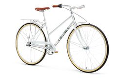 City Bike - Satin Silver (3 Speed)