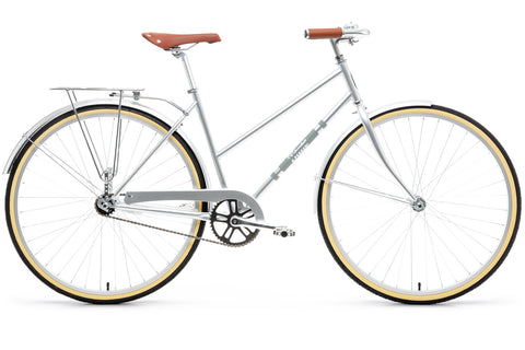 City Bike - Satin Silver (Single-Speed)