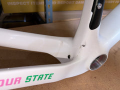 #1579 – Carbon All-Road v2 Frame+Fork Set | Team Rider Bike (Size XL, Used-Good Condition)