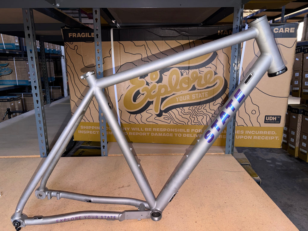 #1580 – Titanium All-Road Frame | Titanium (Size Medium, Good Condition)