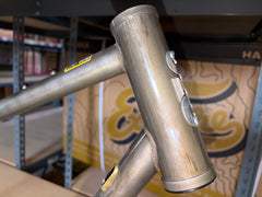 #1582 – 4130 All-Road Frame | Raw Phosphate (Size 51cm / Medium, Excellent Condition -Missing Parts)