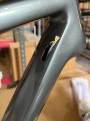 #1590– Undefeated Carbon Road Frame +Fork | Missing Parts (Size 48cm, Very-Good / Open Box Condition)