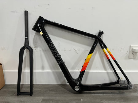 product #1000 - Carbon All-Road - Black Ember Frameset - Size Small (53cm) - Like-New Condition