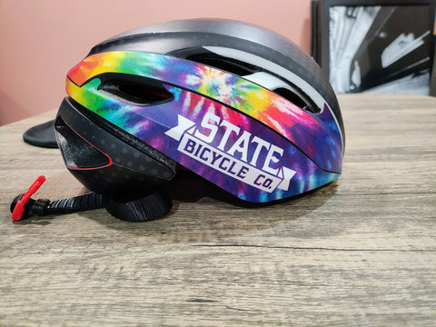 #RS93- Bell z20 Aero Mips Road Helmet - State Bicycle Team Wrapped - Size Small - Like-New Condition