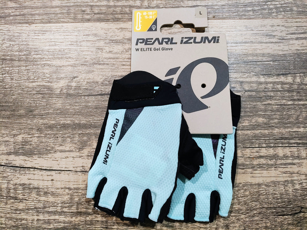 #RS103- PEARL iZUMi ELITE Gel Glove - Women's Size Large - Beach Glass