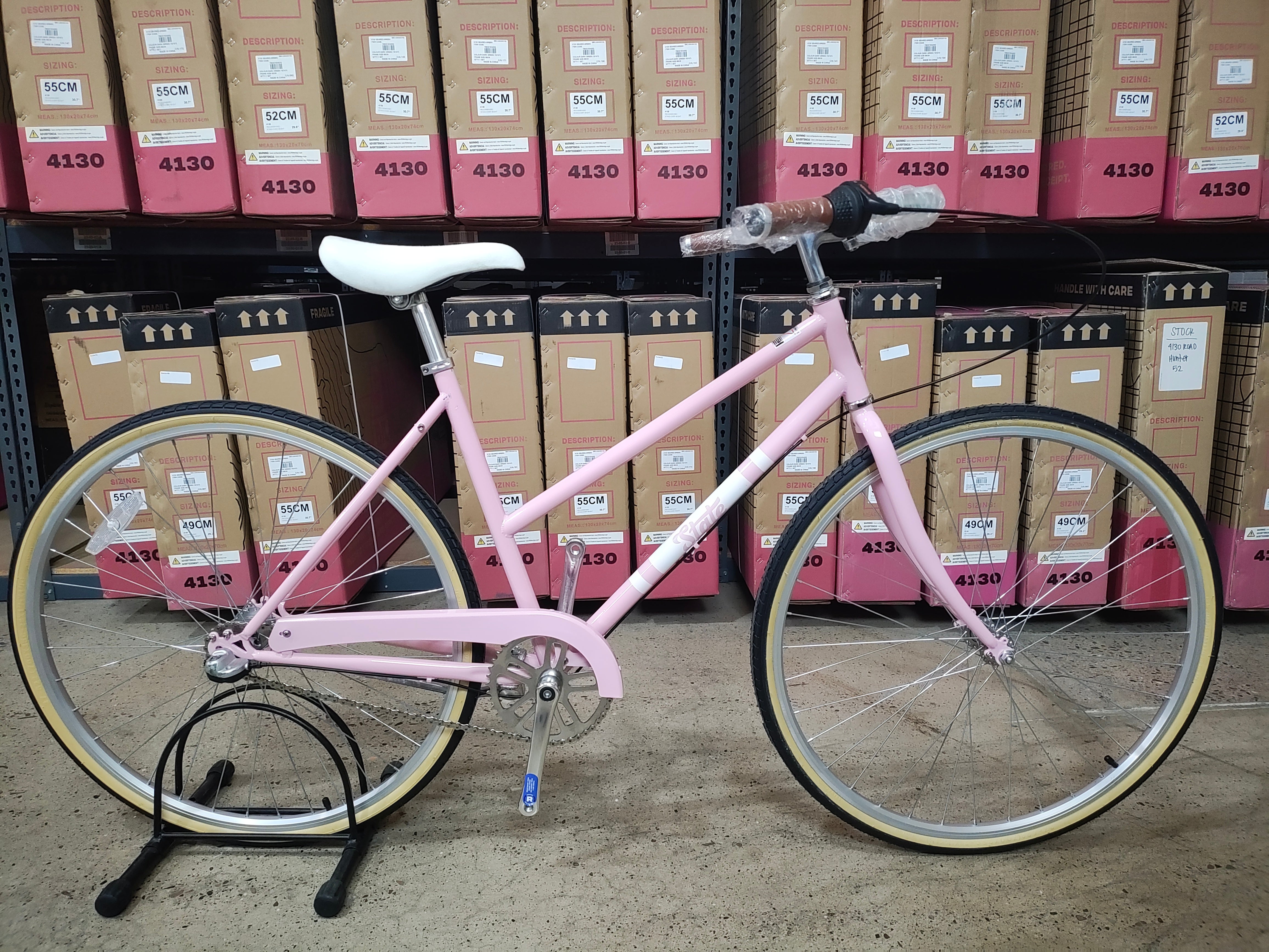 1194 City Bike (3Speed) "Bubble Gum" (Medium 48cm, Very Good C
