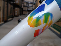 #1383 – Undefeated Track | White Prism / Drop Bars (Size 49cm, Used / Very Good Condition – Team Rider Build)