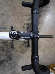 #1383 – Undefeated Track | White Prism / Drop Bars (Size 49cm, Used / Very Good Condition – Team Rider Build)