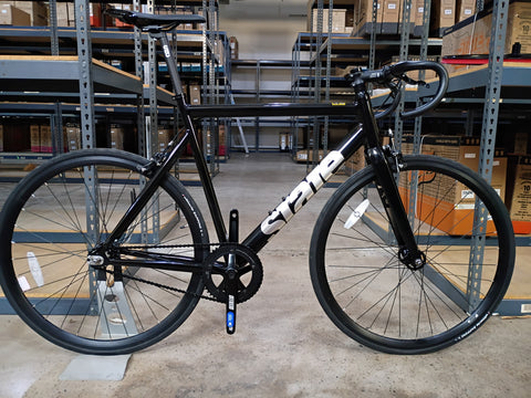 #1553 – 6061 Black Label v3 | Black/Mirror / Drop Bars (Size 58cm, Good Condition)