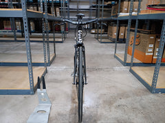 #1557 – 6061 Black Label v3 | Raw Silver / Riser Bars (Size 49cm, Good Condition)