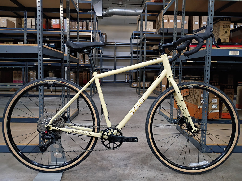 #1560 – 4130 All-Road (12-Speed) | Dromedary Tan / Drop Bars / 700c (Size 51cm / M, Very Good Condition)