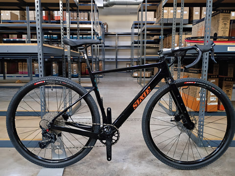 #1563 – Carbon All-Road v2 | Sidewinder Black / Drop Bars / 700 x 50 (Size 54cm, Excellent / Open Box Condition)