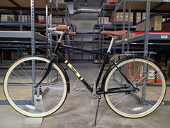 #1566 – City Bike 3-Speed | Black & Tan (Size 48cm,Good Condition)