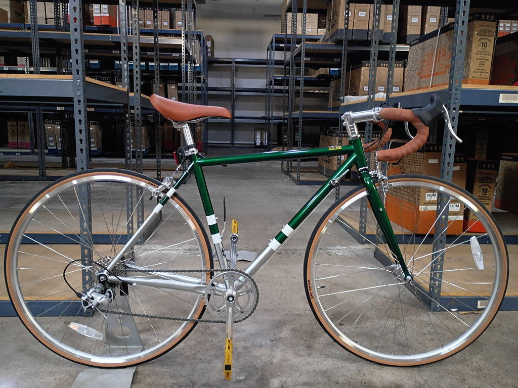 #1569 – 4130 Road 8-Speed | Hunter Green (Size 49cm, Excellent Condition)