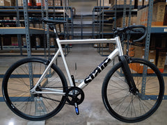 #1570 – 6061 Black Label v3 | Raw Silver / Drop Bars (Size 61cm, Excellent Condition