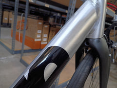 #1570 – 6061 Black Label v3 | Raw Silver / Drop Bars (Size 61cm, Excellent Condition