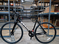 #1574 – 6061 Black Label v3 | Black/Mirror / Riser Bars / 700x25c (Size 58cm, Good Condition)