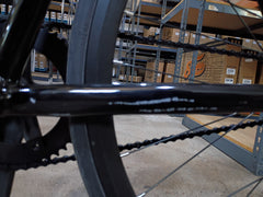 #1574 – 6061 Black Label v3 | Black/Mirror / Riser Bars / 700x25c (Size 58cm, Good Condition)