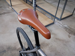 #1588NS – Titanium All-Road | Purple Logo / Drop Bars / Rival eTap / 700x38c (Size Large, Used-Very Good Condition)