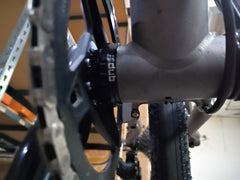 #1588NS – Titanium All-Road | Purple Logo / Drop Bars / Rival eTap / 700x38c (Size Large, Used-Very Good Condition)