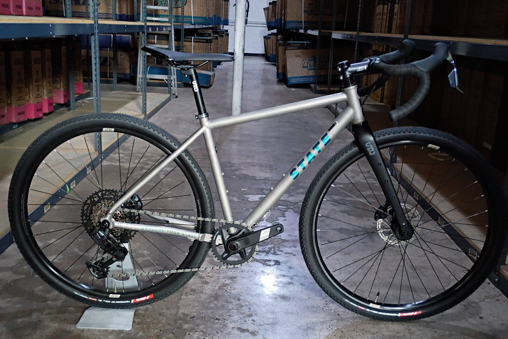 #1590 – Titanium All-Road | SRAM Rival / Apex Mullet AXS / 700c (Size XS, Like-New / Open Box Item)