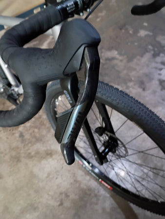 product #1590 – Titanium All-Road | SRAM Rival / Apex Mullet AXS / 700c (Size XS, Like-New / Open Box Item)