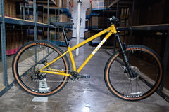 #1592 – 4130 Hardtail MTB | Pantia Gold / 29er (Size XS/S, Like-New / Pre-Production Sample)
