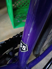 #1601 – 6061 Black Label V3 | Purple / Riser Bars (Size 55cm, Very Good Condition)