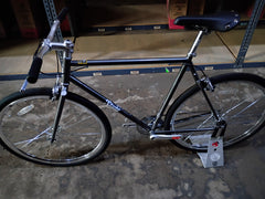 #1634 – 4130 Fixed-Gear / Single Speed | Hammered Powder Coat / Riser Bars (Size 59cm, Like-New)