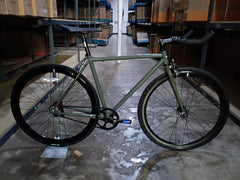 #1638 – Core Line | Earthstone / Bullhorn Bars (Size 50cm, Excellent Condition – Mismatched Hubs)