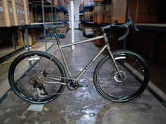 #1642 – 4130 All-Road V2 / 12-Speed / UDH | Raw / Drop Bars / 700c (Size Large- 55cm, Brand New / Open Box)