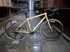 #1645 – 4130 All-Road V2 / 12-Speed / UDH | Dromedary Tan / Drop Bars / 700c (Size Small - 47cm, Very Good Condition)