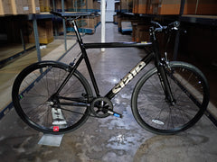 #1646 – 6061 Black Label V3 | Matte Black / Mirror / Riser Bars (Size 58cm, Excellent Condition)