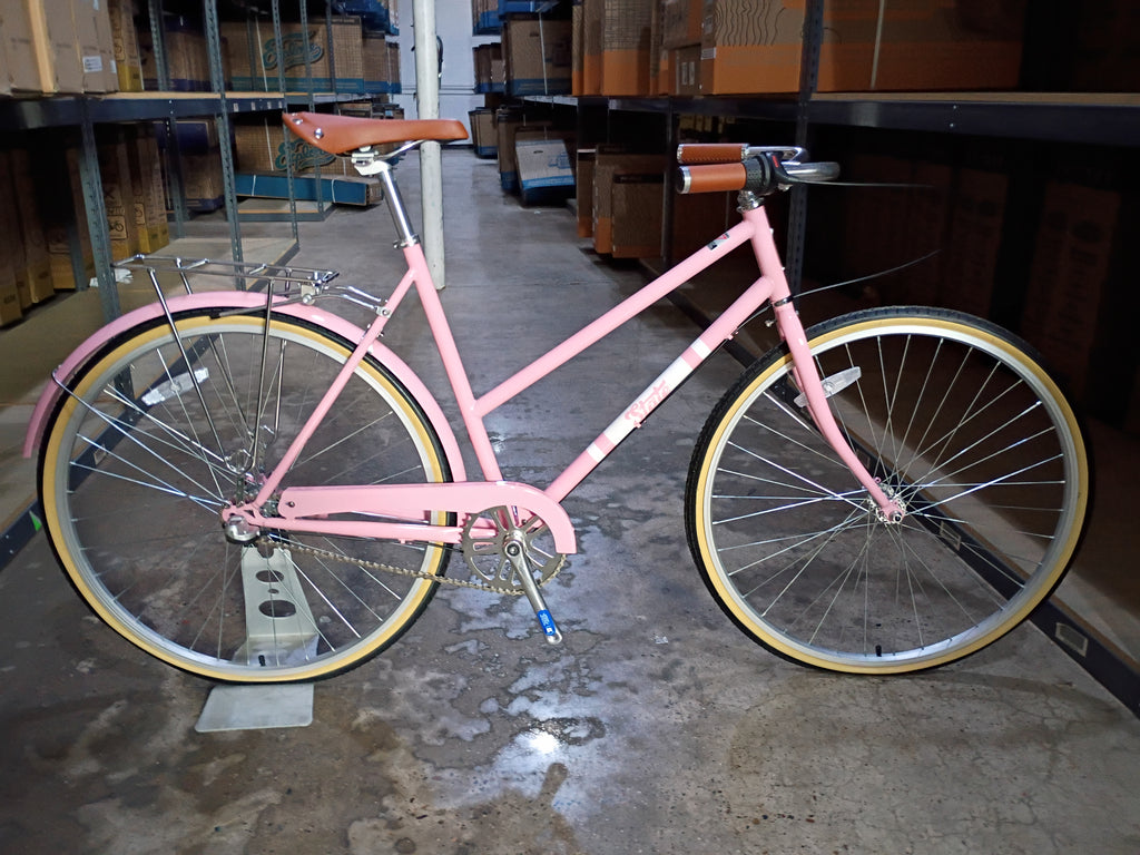 #1651 – City Bike 3-Speed | Bubble Gum (Size 53cm, Like-New)