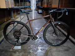 #1652 – 4130 All-Road | Root Beer / Custom AXS Mullet / DT Swiss G 1800 / 700c (Size 51cm, Brand New / Open Box)