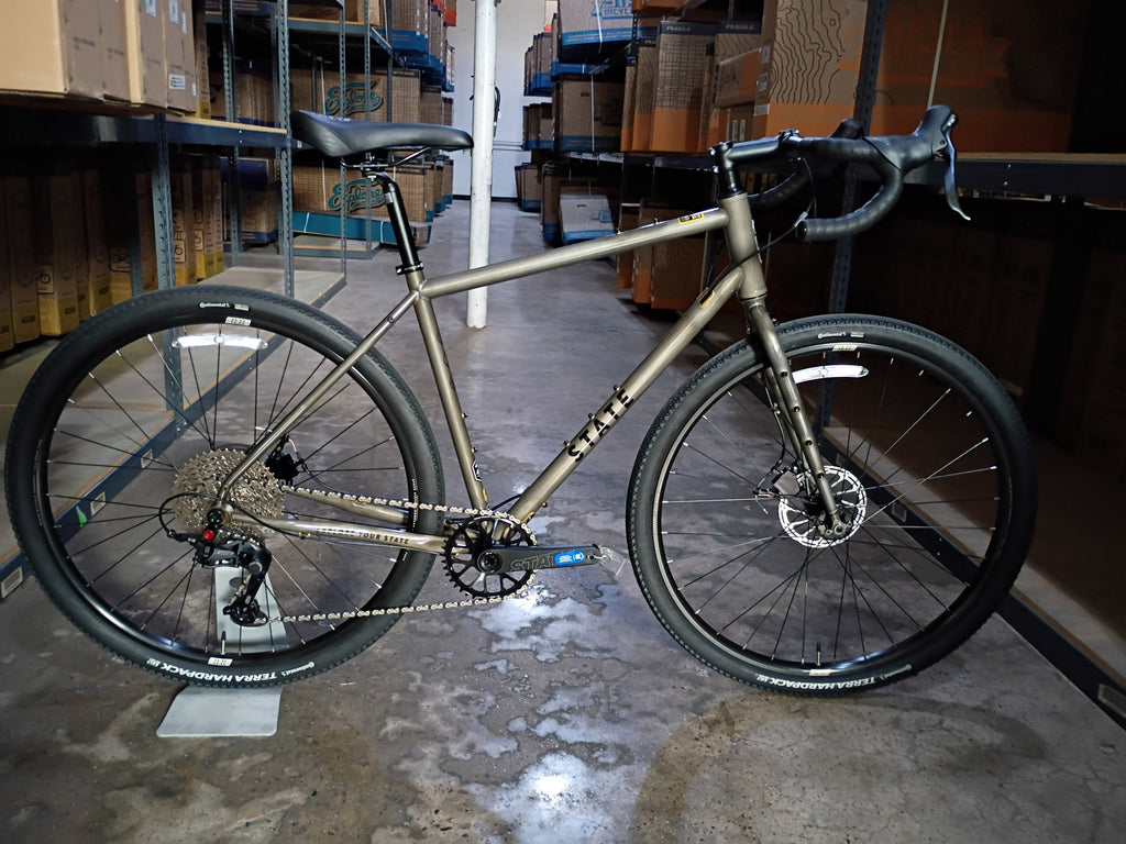 #1654 – 4130 All-Road (11-Speed) | Raw / Drop Bars / 700c (Size 51cm, Brand New / Open Box)