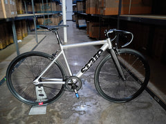 #1661 – 6061 Black Label V3 | Raw / Black / Drop Bars (Size 49cm, Brand New / Open Box)