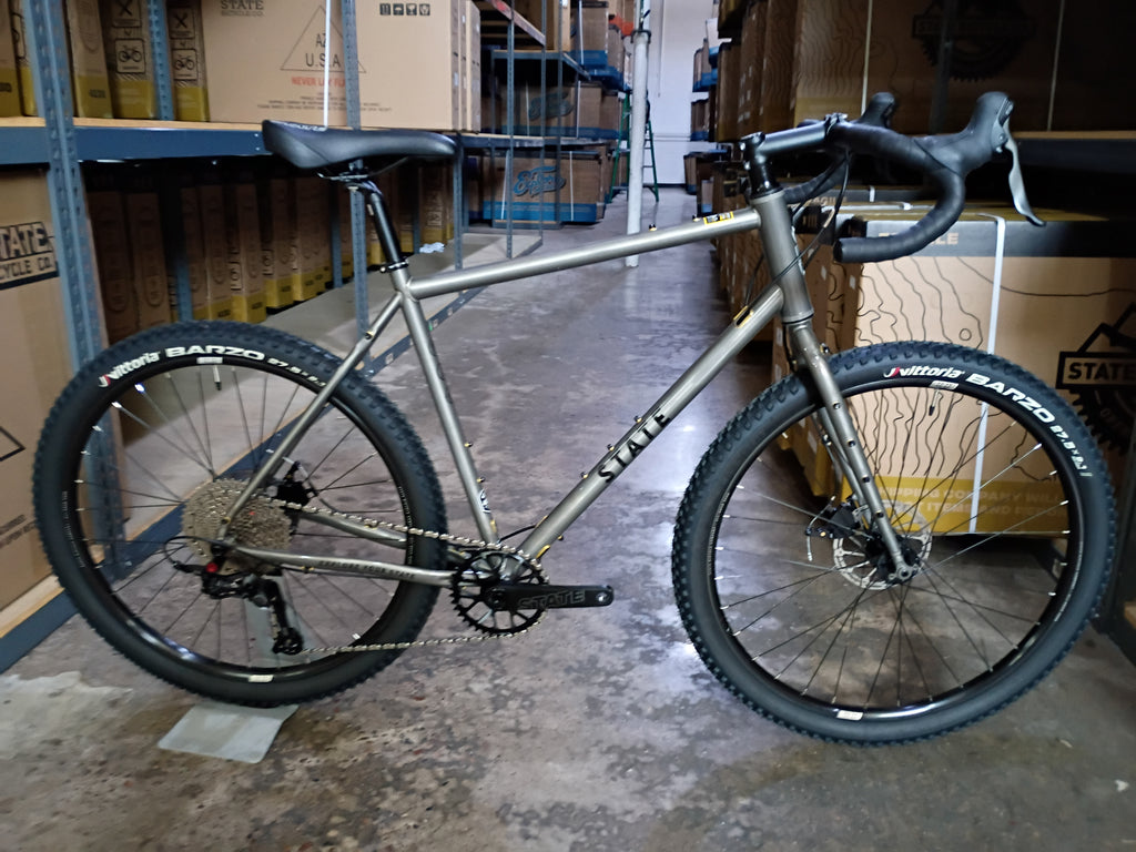 #1667 – 4130 All-Road V2 / 12-Speed / UDH | Raw / Drop Bars / 27.5