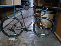 #1674 – 4130 All-Road | Root Beer / Drop Bars / 700c (Size X-Small 43cm, Brand New / Open Box)