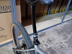 #1676 – 4130 Trail MTB | Raw / 12-Speed / Dropper / RockShox Fork (Size Large, Used Excellent Condition)