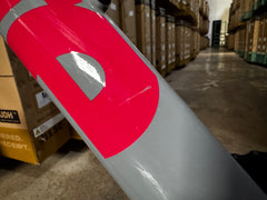 #1368 – 6061 Black Label V3 Fixed-Gear / Single Speed | Gray / Fuchsia w/ Riser Bars (Size 52cm, Good Condition)