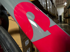 #1368 – 6061 Black Label V3 Fixed-Gear / Single Speed | Gray / Fuchsia w/ Riser Bars (Size 52cm, Good Condition)