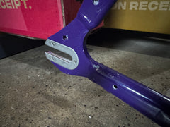 #1422 – 6061 Black Label v3 Frameset | Purple/White (Size 61cm, Good Condition)