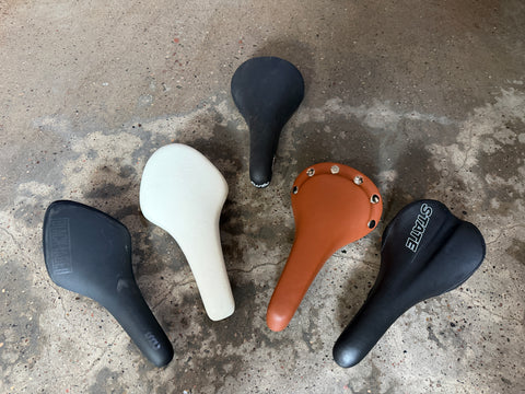 SBC Parts Bin: #RS121 – Saddle | Assorted Models & Colors (Good Condition)
