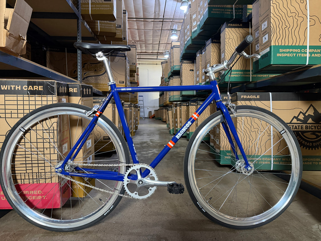 #1463 – Core Line | Denver Broncos / Riser Bars (Size 54cm, Like-New / Open Box Condition)