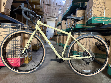 product #1465 – 4130 All-Road v2 (12-Speed UDH) | Dromedary Tan / 700c (Size 47cm / S, Good Condition)