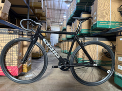 #1466 – 6061 Black Label v3 | Black/Mirror / Drop Bars (Size 55cm, Good Condition)