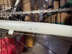 #1470 – Undefeated Disc Road | Pearl White (Size 55cm, Good Condition)