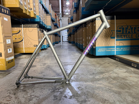 #1504 – Titanium All-Road Frame | Titanium (Size S / 52cm, Like-New / Open Box Condition)