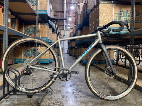 #1542 – Titanium All-Road |700c / SRAM Apex / ENVE Wheels / 47c Gum Tires (Size S, Very Good Condition)